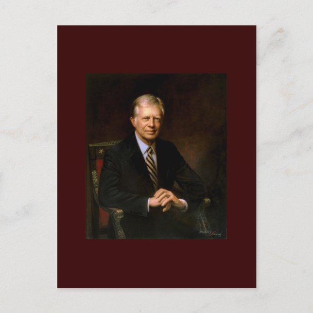 39 Jimmy Carter Postkarte (Vorderseite)