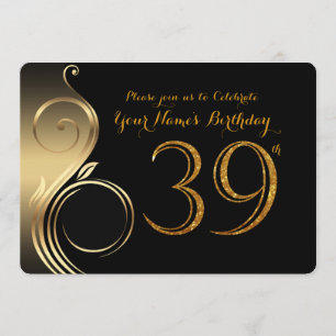 39ème, Invitation Anniversaire, Numéro Parties sci