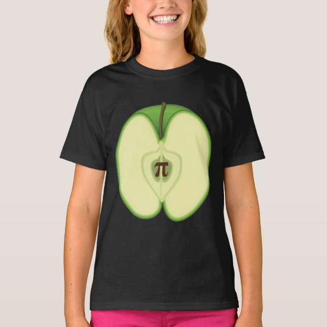3.14 Apple Pie Pi Pun Funny Math Joke T - Shirt (Vorderseite)