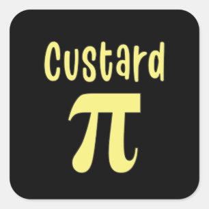 3.14 Cremetörtchen Pi Wortspiel Lustiger Mathemati Quadratischer Aufkleber