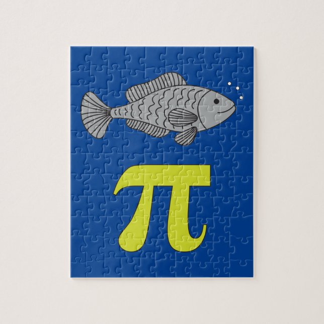 3.14 Fisch Pie Pi Pun Funny Math Joke (Vertikal)