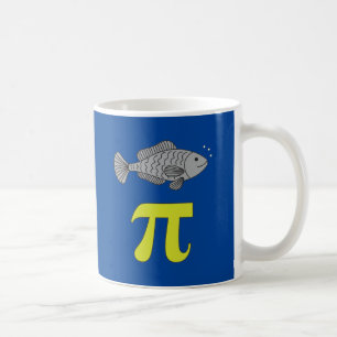 3.14 Fisch Pie Pi Pun Funny Math Joke Kaffeetasse