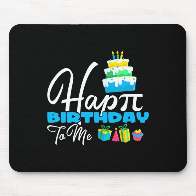 3.14 Glücklicher Geburtstag für Lehrer Mousepad (Vorne)