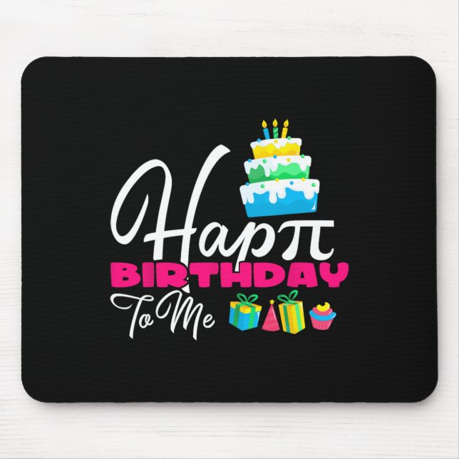 3.14 Glücklicher Geburtstag für Lehrer Mousepad (Vorne)