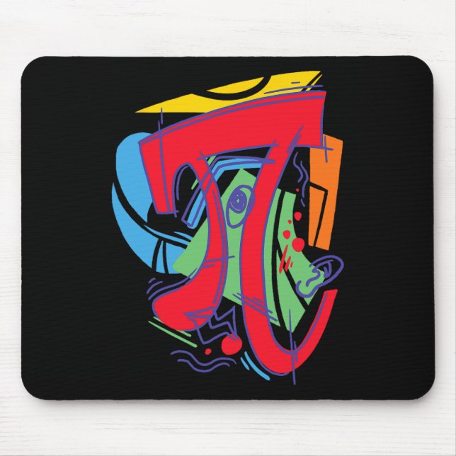 3.14 Math-Design für Pi-Tag Mousepad (Vorne)