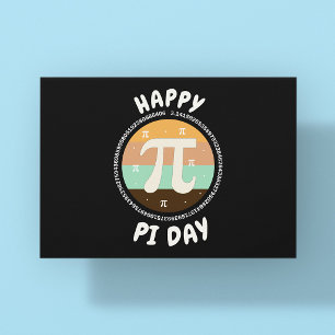 3.14 Nationaler Pi-Tag-Design - Frohen Pi-Tag Postkarte