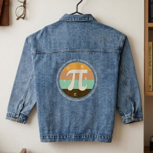 3.14 Nationaler Pi-Tag-Design - Pi-Tag-Geschenk Jeansjacke