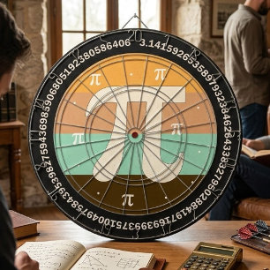 3.14 Nationaler Pi-Tag-Design - Pi-Tag-Geschenkide Dartscheibe