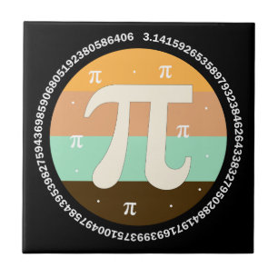 3.14 Nationaler Pi-Tag-Design - Pi-Tag-Geschenkide Fliese