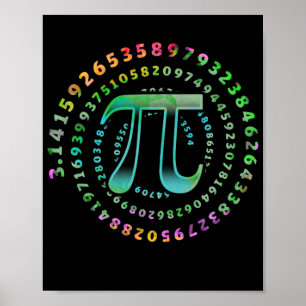 3.14 Pi Mathematik Physik Irrationale Nummer Poster