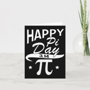 3.14 Pi Tag für Lehrer Karte
