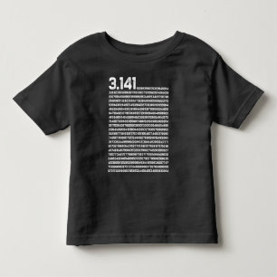 3.14 pro Tag Mathematik Internationale Nummer Pi Kleinkind T-shirt