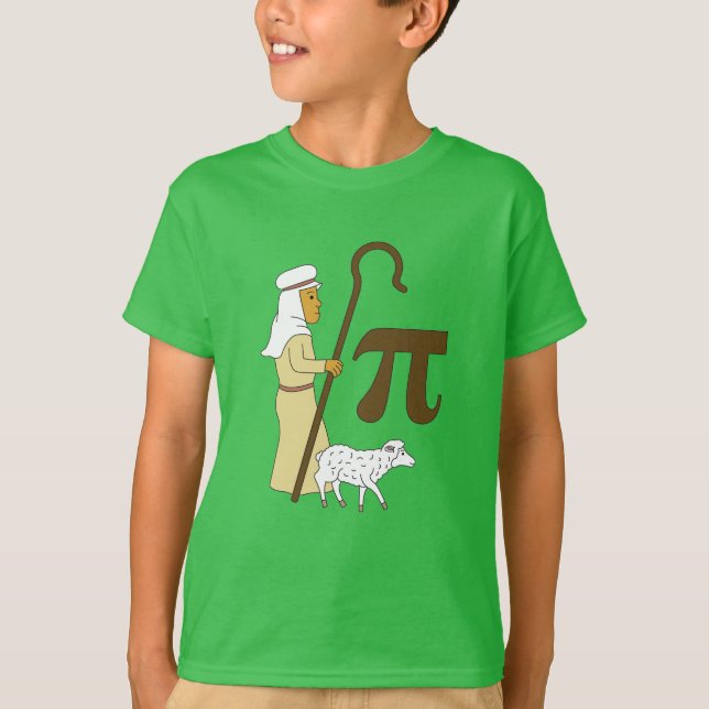 3.14 Shepherd's Pie Pi Pun Funny Math Joke T-Shirt (Vorderseite)