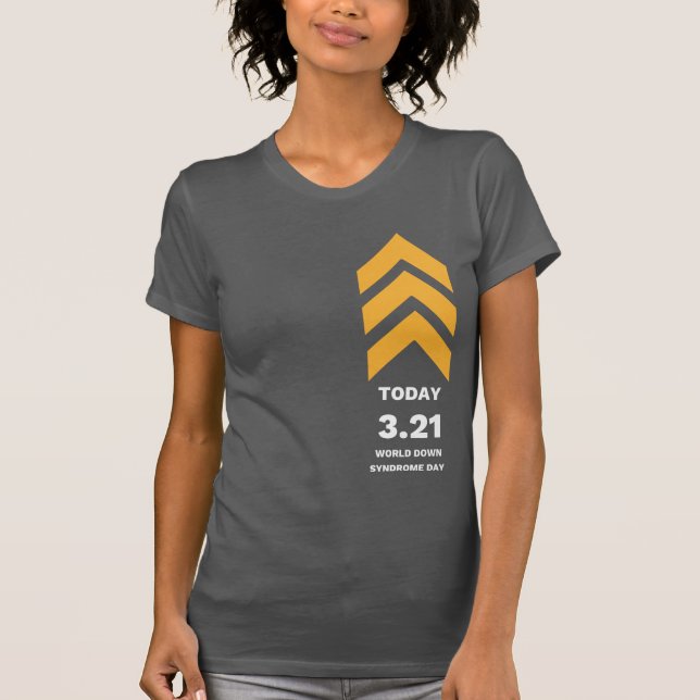 3.21 Sensibilisation au syndrome de Down T-shirt f (Devant)