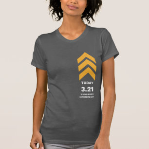 3.21 Sensibilisation au syndrome de Down T-shirt f
