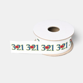 3-21 Welt-Down-Syndrom-Tag Ripsband