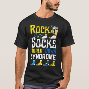 3 21 World Down Syndrome Day 2022 Awareness Socks T-Shirt