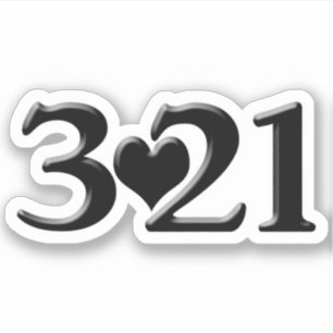 3-21 World Down Syndrome Day Sticker
