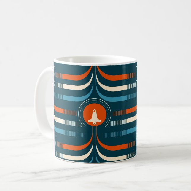 3...2...1... Liftoff! Kaffeetasse (Vorderseite Links)
