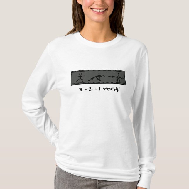 3 - 2 - 1 YOGA! T-Shirt (Vorderseite)