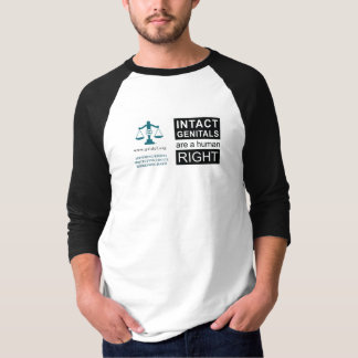 3/4-Sieb für Männer - intakte Geschlechtsorgane T-Shirt