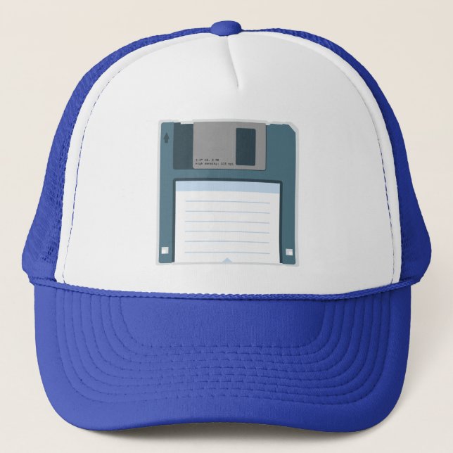 3,5 Diskette-Hut (Front der Scheibe) Truckerkappe (Vorderseite)