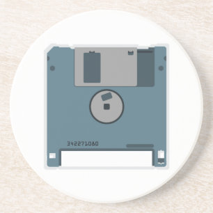 3,5 Diskette-Untersetzer (hinter von der Scheibe) Untersetzer