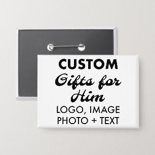 3.5" x 2.5" Button Button Abzeichen Benutzerdefini