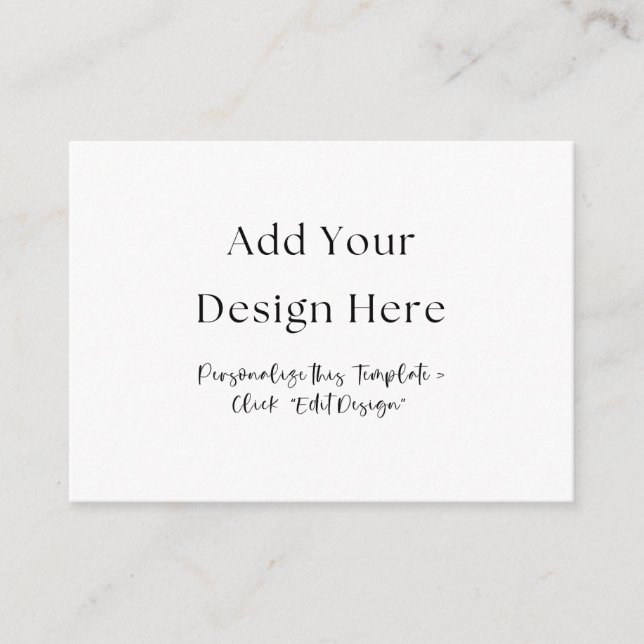 3.5" x 2.5" Enclosure Cards Begleitkarte (Vorderseite)