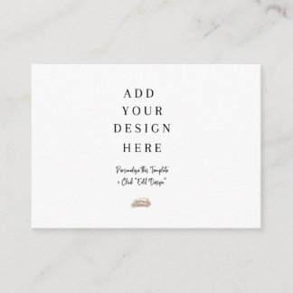 3.5" x 2.5" Enclosure Cards Begleitkarte