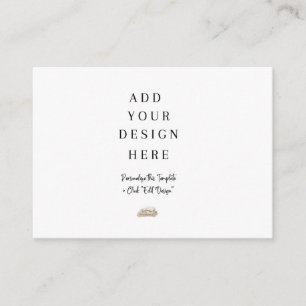 3,5" x 2,5" Verschlusskarten Begleitkarte