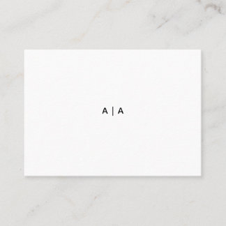 3,5" x 2,5" Visitenkarte