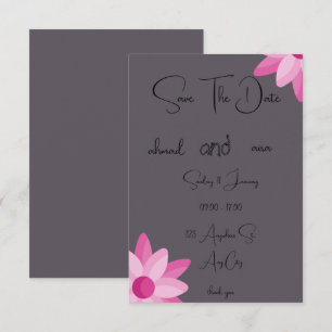 3,5" x 5" Antwortkarte - individuell anpassbare RS RSVP Karte