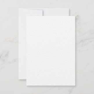 3,5" x 5" Filz White Note Card & Umschlag Mitteilungskarte