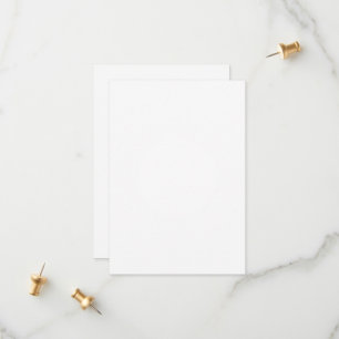 3,5" x 5" Flach Save The Date Karte