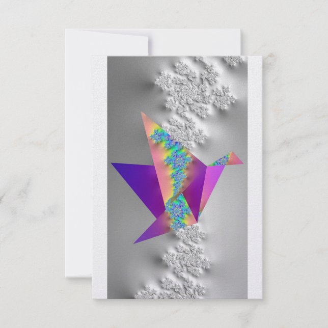 3,5" x 5" Flachbildschirm Dankeskarte (Vorderseite)