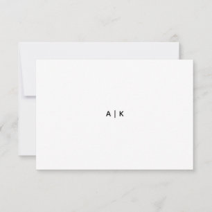 3,5" x 5" flache Dankeskarten Dankeskarte