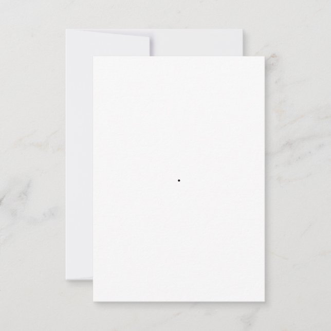 3.5" x 5" Flat Save The Date Card (Vorderseite)