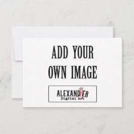 3,5 x 5" Horizontale A1-Flachkarte Mitteilungskarte