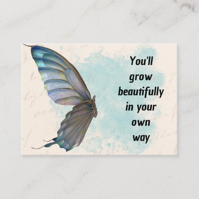 3,5 Zoll x 2,5 Zoll Visitenkarte (Vorderseite)