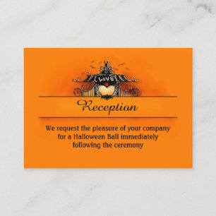 3.5x2.5 Cartes de réception - Halloween Love