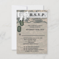 3.5x5 R.S.V.P.-Karte ARMY ACU Einheitliche Camoufl