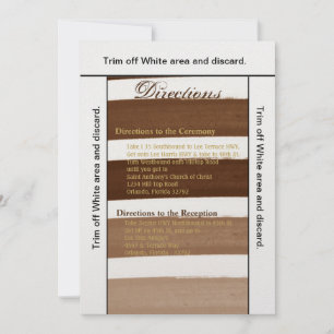 3,5x6 Directions Carte Ombre Stripe Brown Line Fad
