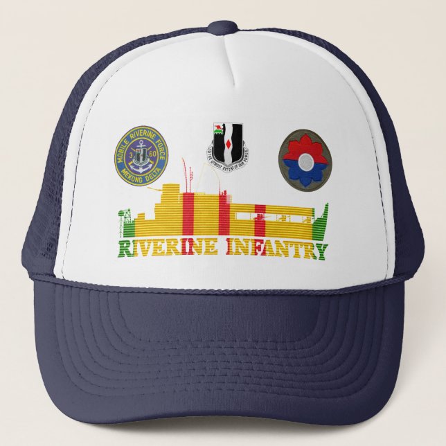 3/60th FNI. Bateau de tango d'ATC et casquette de (Devant)