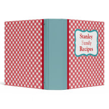 Cadeau Classeur de la recette Retro personnalisée