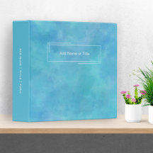 Classeur Arrière - plan Aqua Blue Abstrait