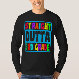 3. Abschluss der dritten Klasse direkt außerhalb T-Shirt