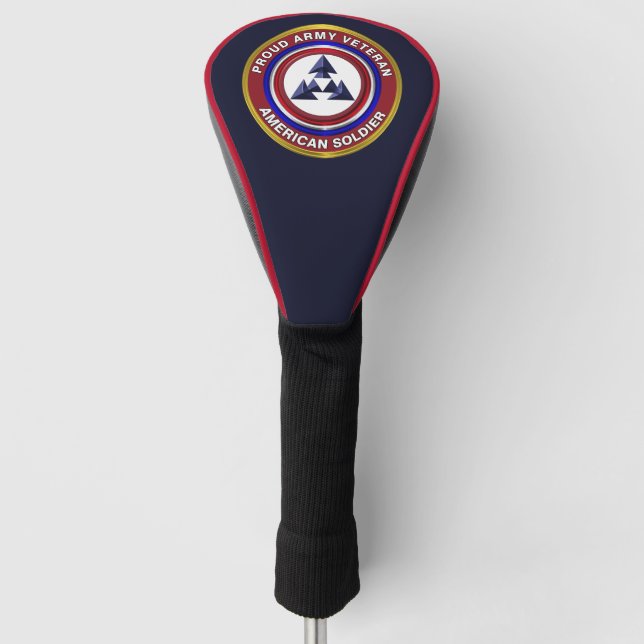 3. Anhaltender (Expeditionär) Veteran Golf Headcover (Vorderseite)