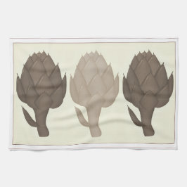 3 Artichokes Kitchen Towel Geschirrtuch