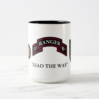 3. BATTALION-75. RANGERREGELUNG ZWEIFARBIGE TASSE